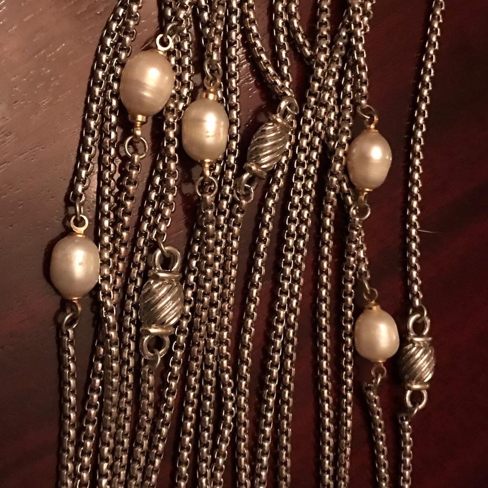 AUTHENTIC PEARLS! Gorgeous!! 8 strands! - Picture 3 of 6